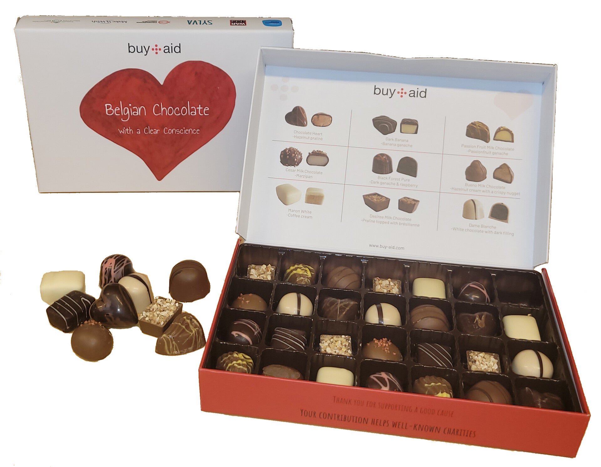 Valentine chokolade 370g