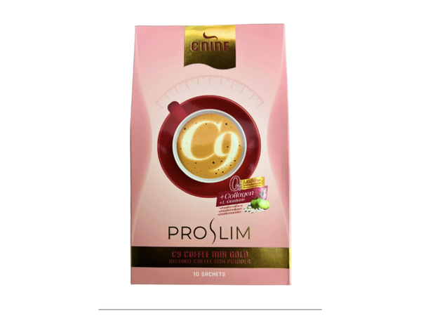 CNine ProSlim Mix Gold Collagen Coffe 10 Sachets