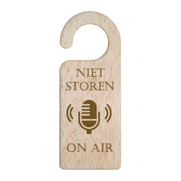 Deurhanger - Niet storen, on air.
