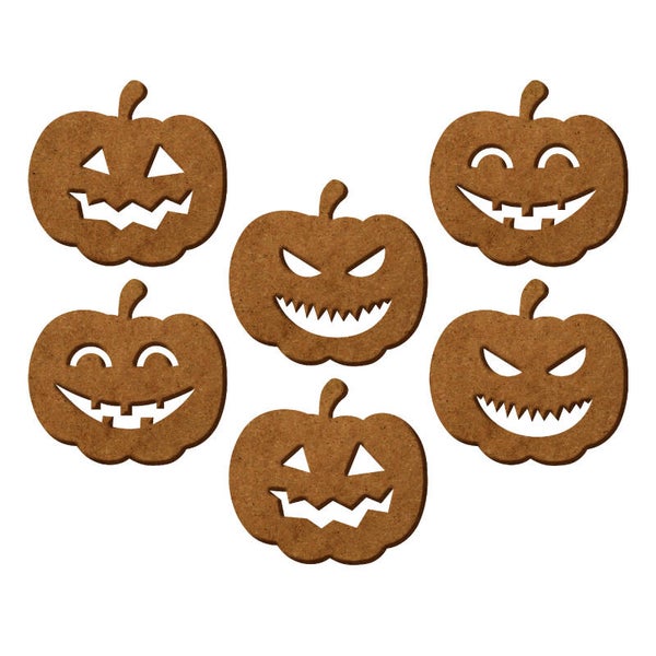 Onderzetters - Pompoenen (6 stuks)