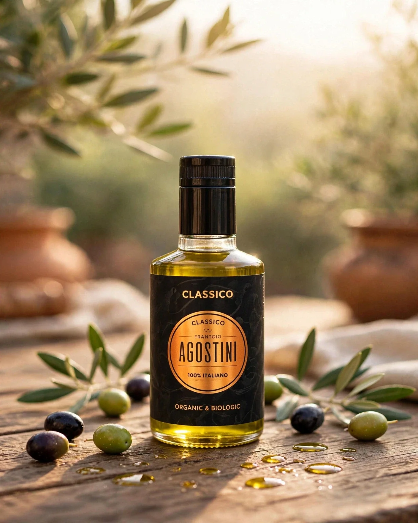 CLASSICO 1L | 100% Biologische, Extra Vierge Olijfolie | 100% Italiaans