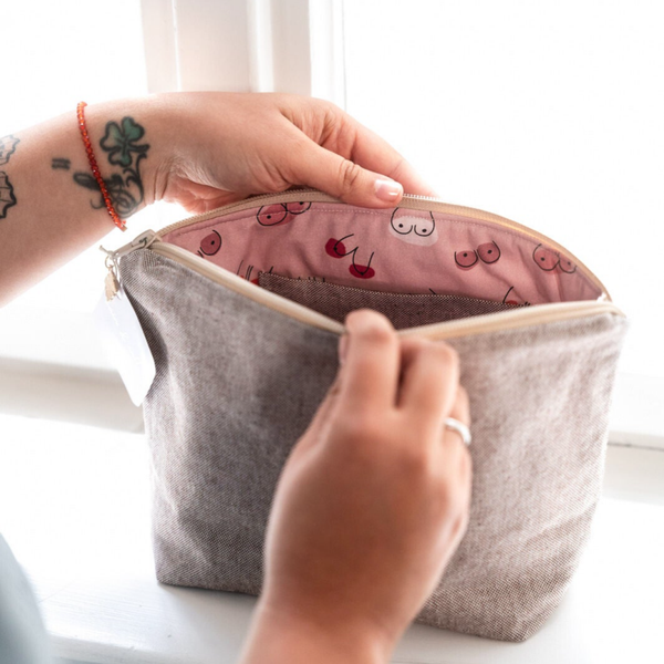 Inside Boobie Pouch