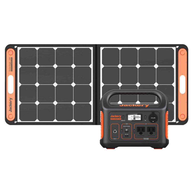 JACKERY Solar Generator 300 (Explorer 300 + SolarSage 100W Solar Panel)