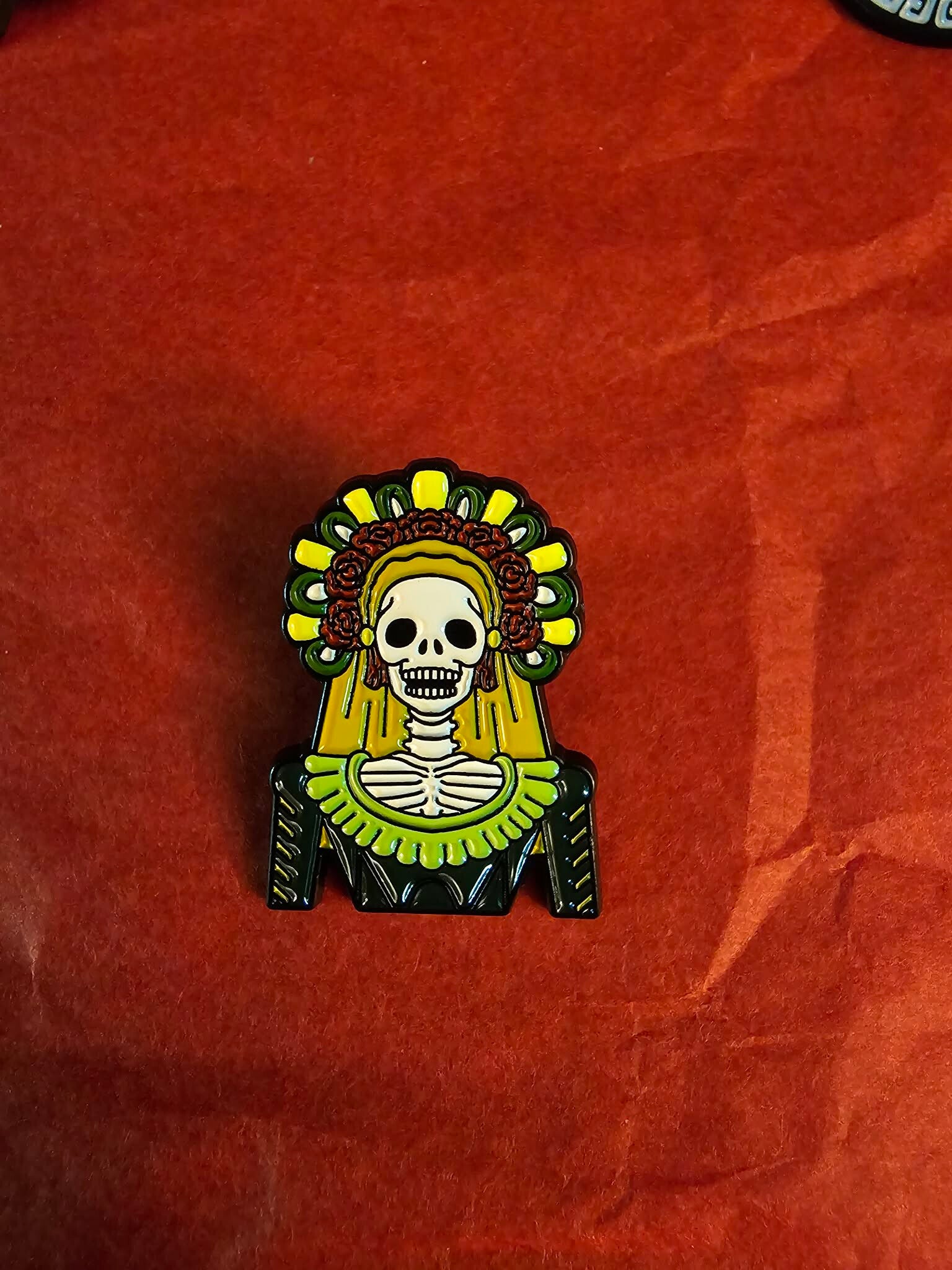 Pin's tête méxicaine 2