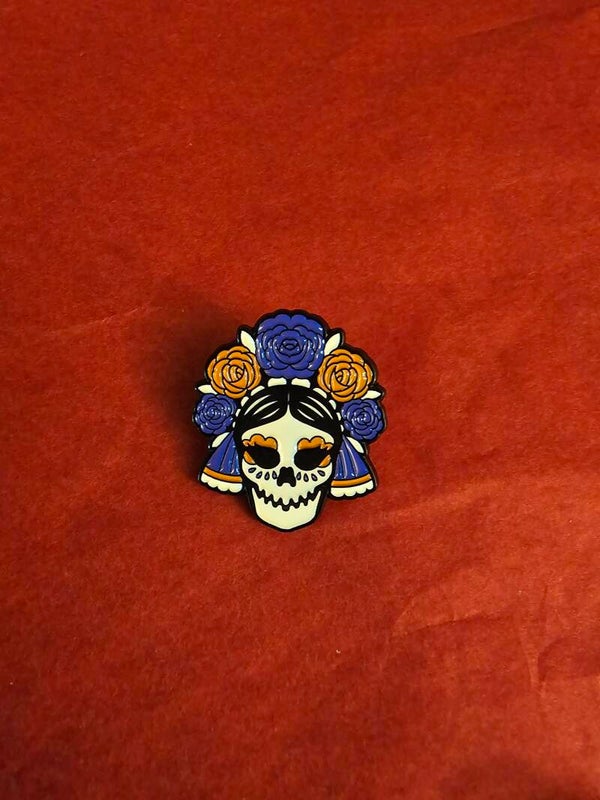 Pin's tête méxicaine