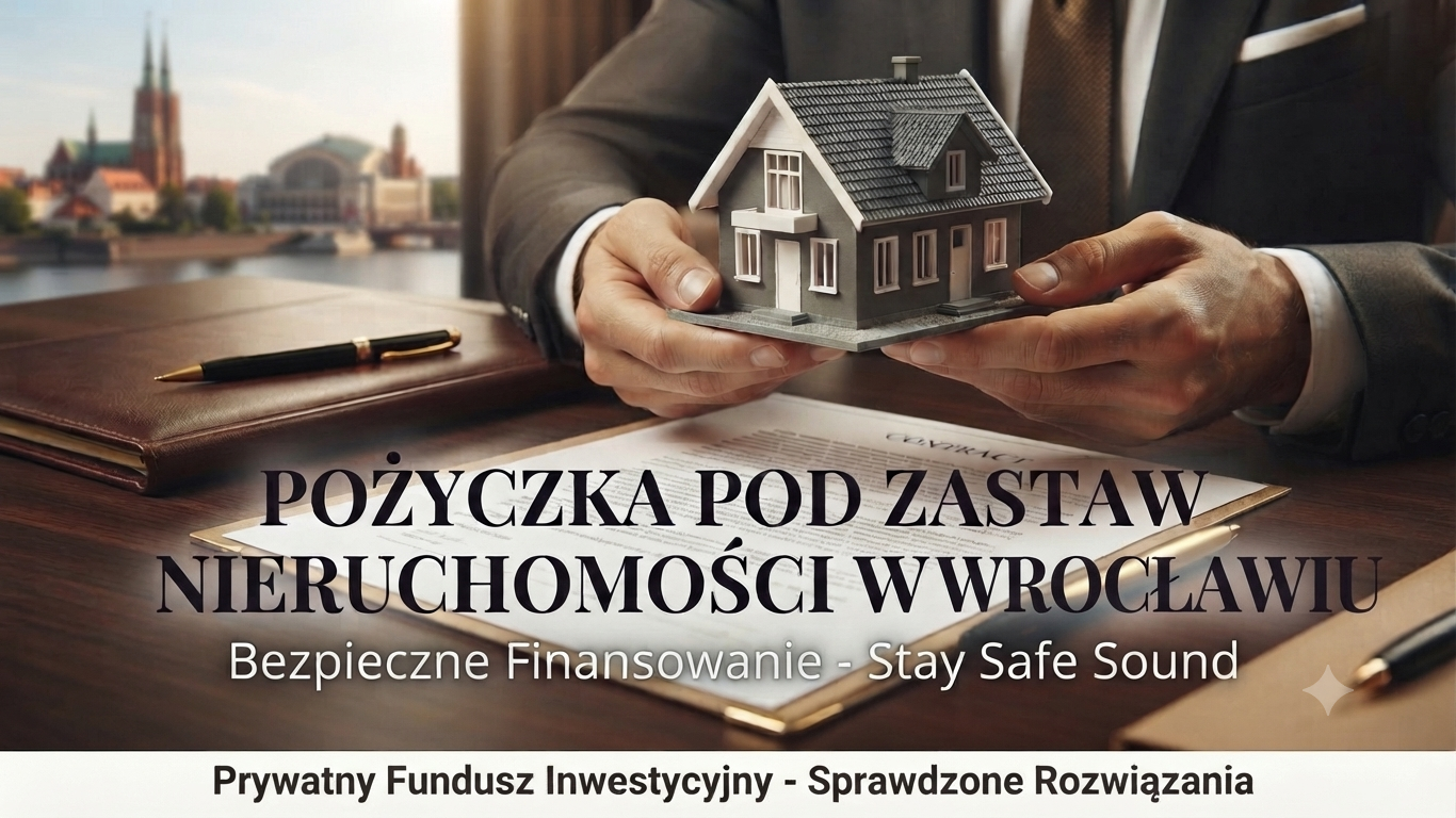Nowoczesny dom jednorodzinny – pożyczka pod zastaw domu bez BIK Wrocław od Stay Safe Sound