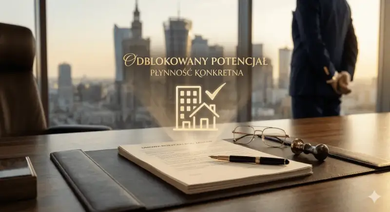 biuro przedsiębiorcy ktory myśli o odblokowaniu środków finansowych  z nieruchomosci 