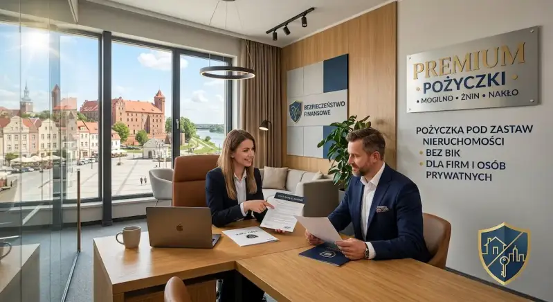 Nowoczesne biuro finansowe  Stay Safe Sound-pożyczki pod zastaw nieruchomości Mogilno Żnin Nakło