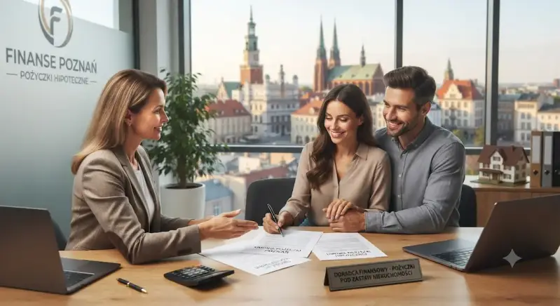 Spotkanie z doradcą finansowym dotyczące finansowania pod zastaw nieruchomości w Poznaniu