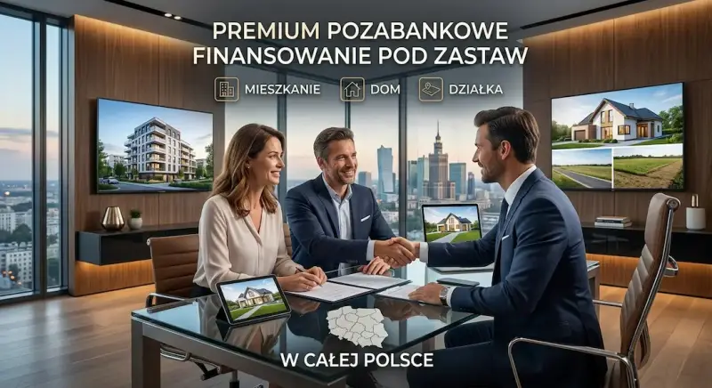 Pozabankowe pożyczki pod zastaw nieruchomosci w całej Polsce -biuro firmy Stay Safe Sound