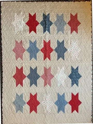 Sparklettes 49.5" x 67"