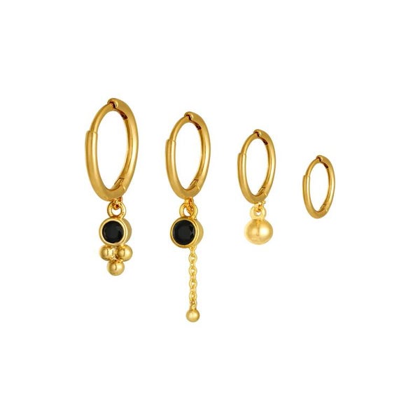 Set Four In a Row Black