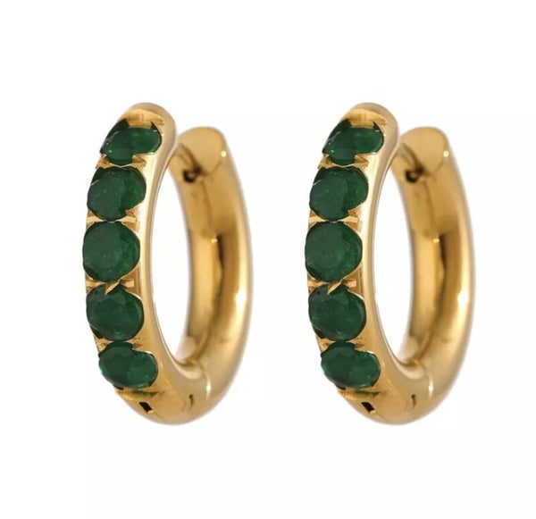 Earring Destiny green