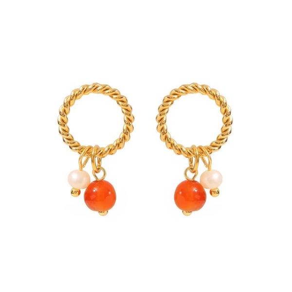 Earring Orange