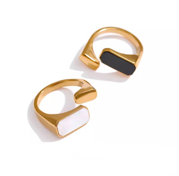 Ring Statement Black