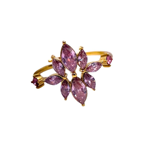 Ring Flower Pink