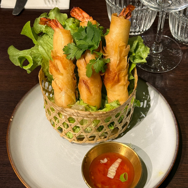 Beignets de crevettes thaï coustillants