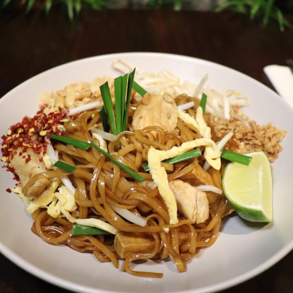 Pad thaï poulet
