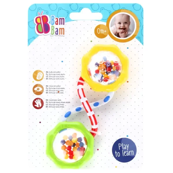 bam bam rattle balls 13x18x4 blister