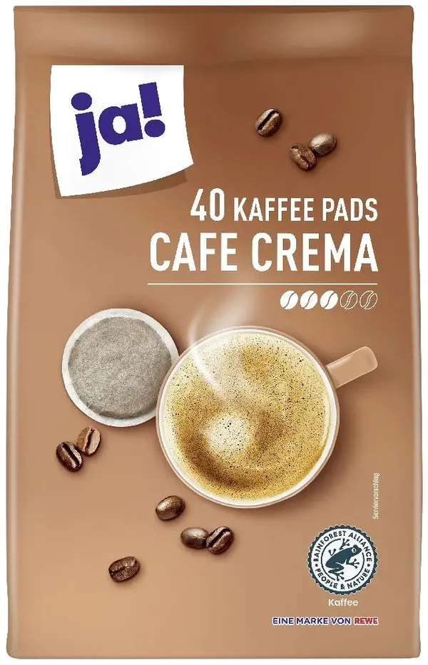 Yes! coffee pack crema 40s, 280g