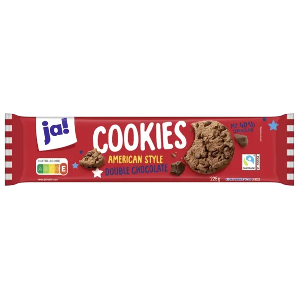 Yes! Cookies double chocolate, 225g