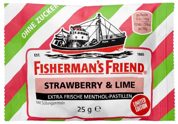 Fisherman's strawberry-lime without sugar, 25g