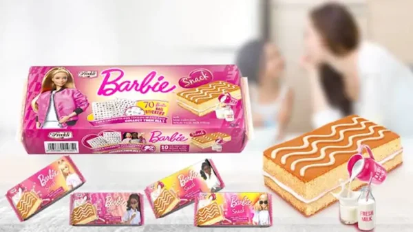 Freddy Barbie Sponge Cake Cream 25G