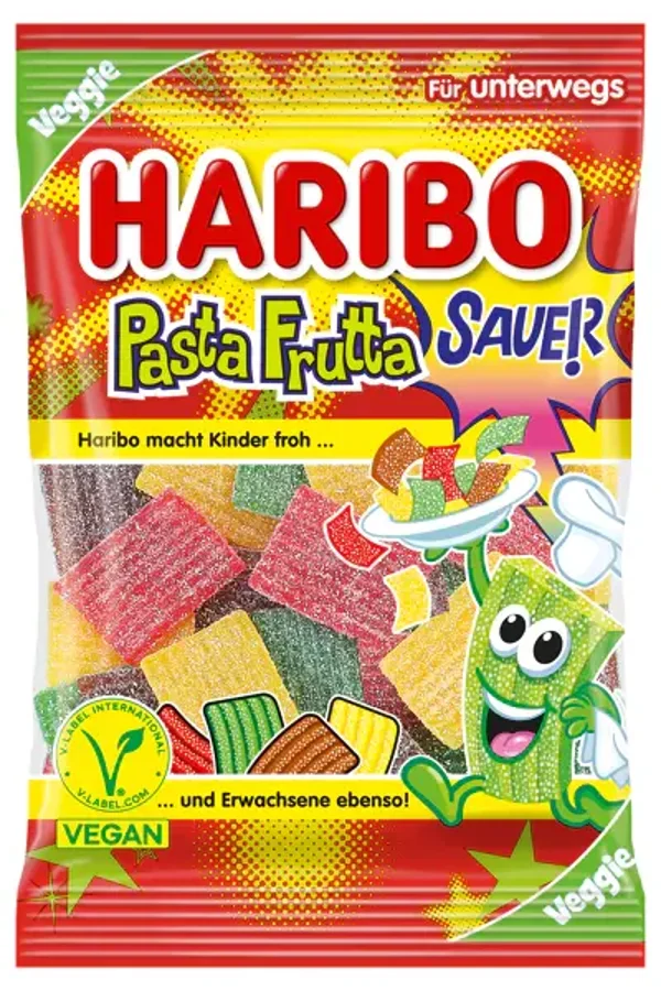Haribo Pasta Frutta, 85g bag