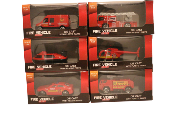 DIE-CAST BRANDWEER VOERTUIGEN