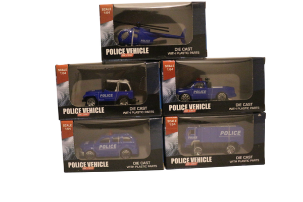 DIE-CAST POLITIE VOERTUIGEN