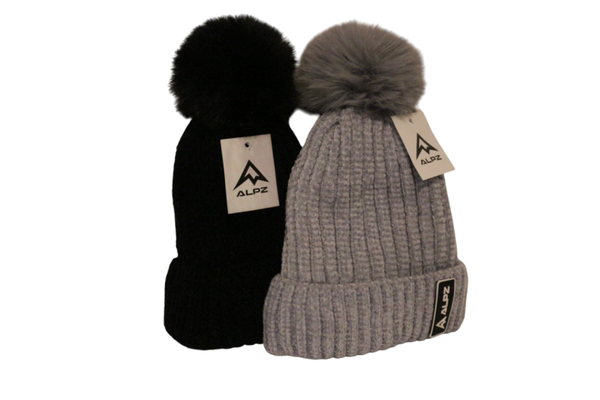 ALPZ WINTERMUTS MET POMPON IN 2 KLEUREN