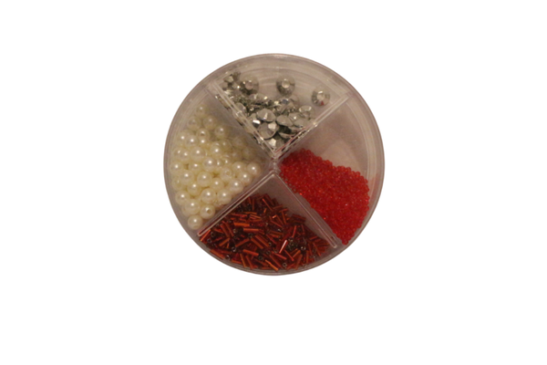 HOBBY FLORA CRAFT DECORATIE RED