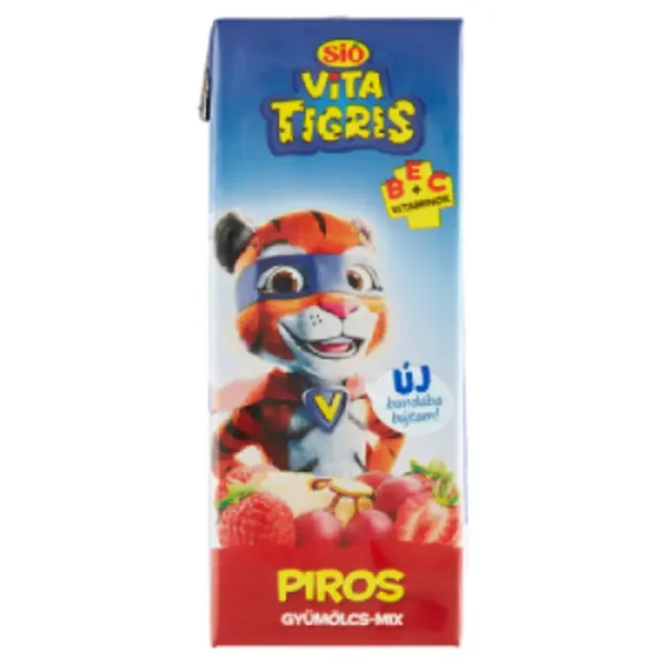 Sió Vitatigris Vruchtendrank Rood 20% 200Ml