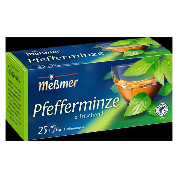 Messmer pepermuntthee 25er, 56,25g