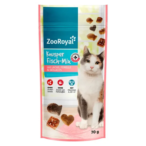 ZooRoyal crispy fish mix, 70g