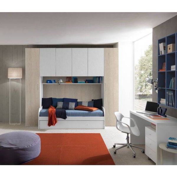 COMPLETE SLAAPKAMERMODEL BLOK WITTE ES EN IEP