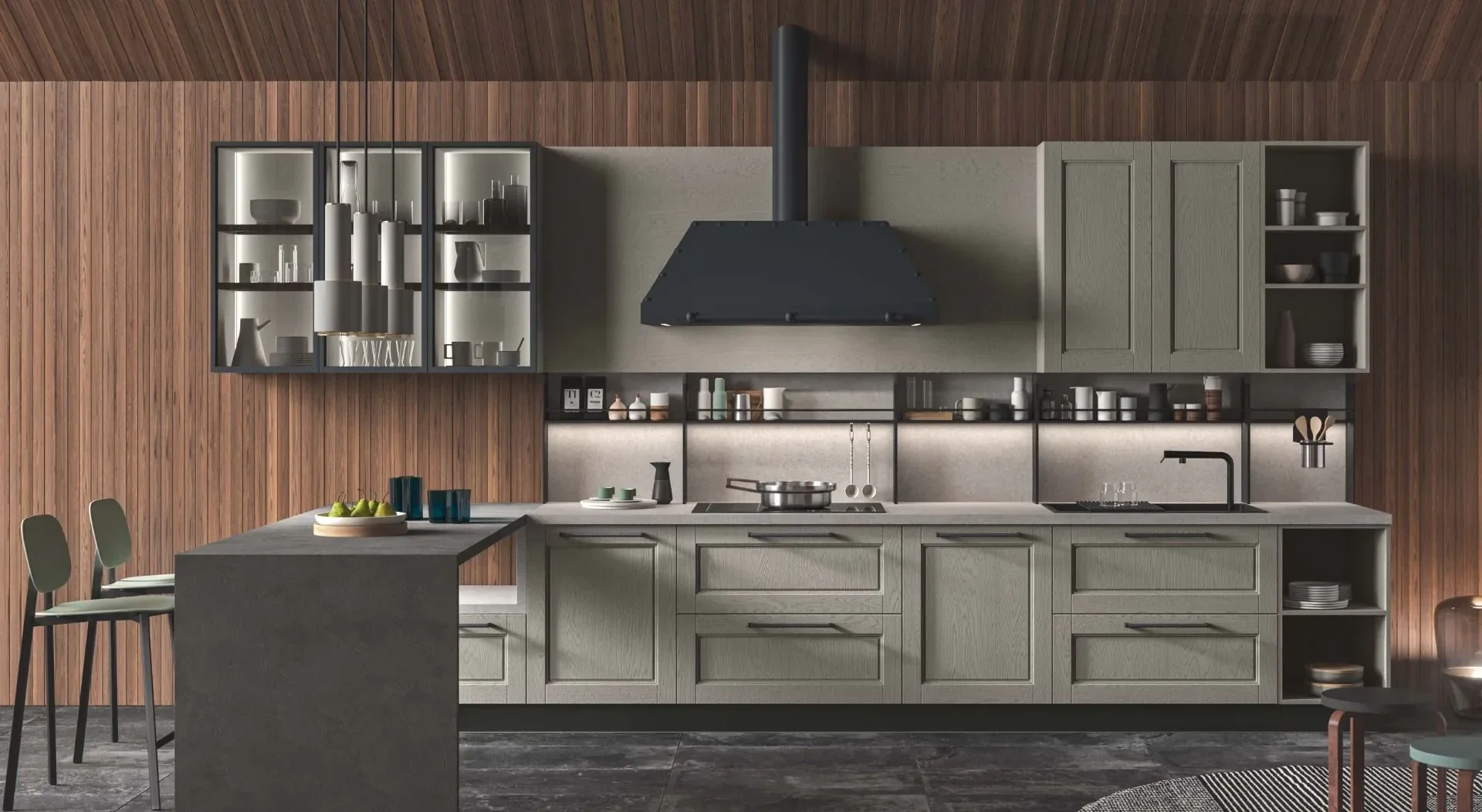 moderne Italaanse designkeuken Casa Nuova valkenswaard