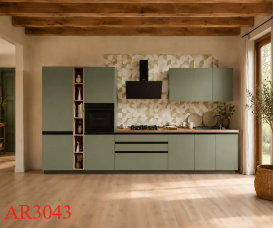 AR-TRE cucine SKY  410X60 H.240  GROEN
