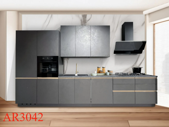 AR-TRE cucine SKY  390X60 H. 240  UTOPIA GRAFIET
