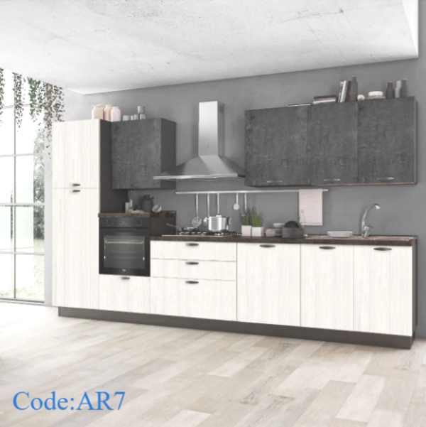 VIZIER, RUNEN 360X60 H.216 WIT EIK & LEISTEENCEMENT VERSIES: LINKS en RECHTER