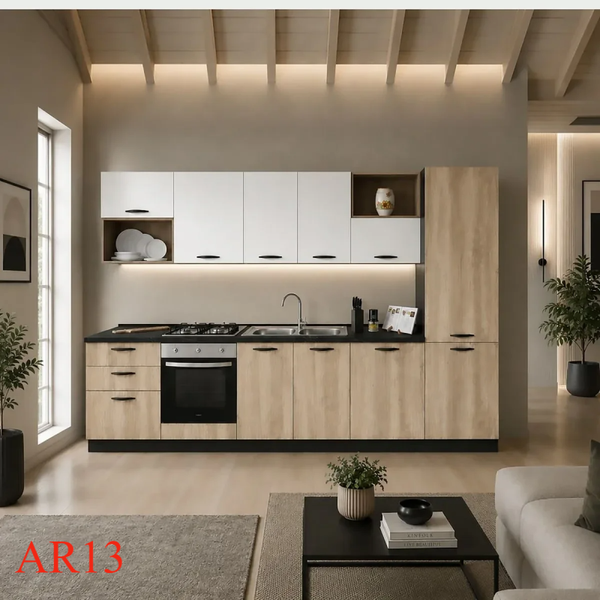 MIRA 330X60 H. 216  NEBRASKA EIK EN MAT WIT. VERSIES: LINKS en RECHTS