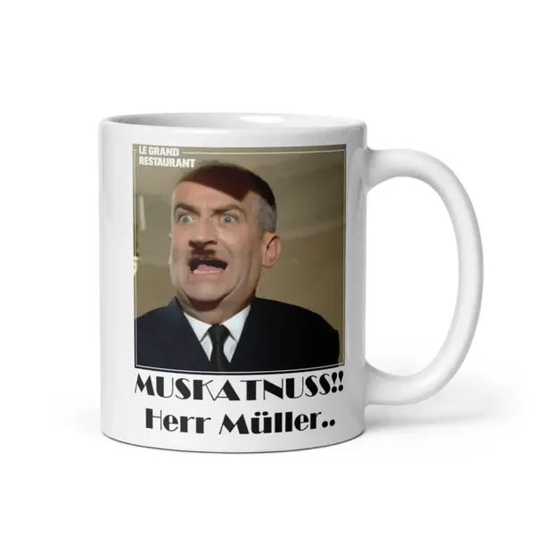 Tasse "Muskatnuss, Herr Müller"