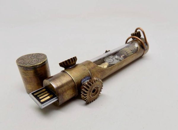 Steampunk USB-Stick 64GB.