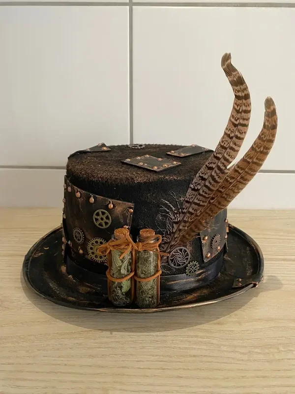 Steampunk Hut n Viktorianischen Stil