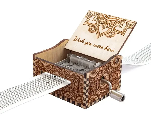 Wish You Were Here - Spieluhr mit personalisierter Gravur