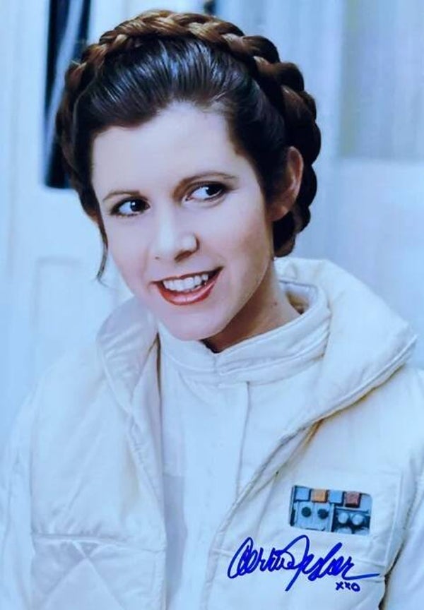 CARRIE FISHER - "Prinzessin Lea Star Wars"