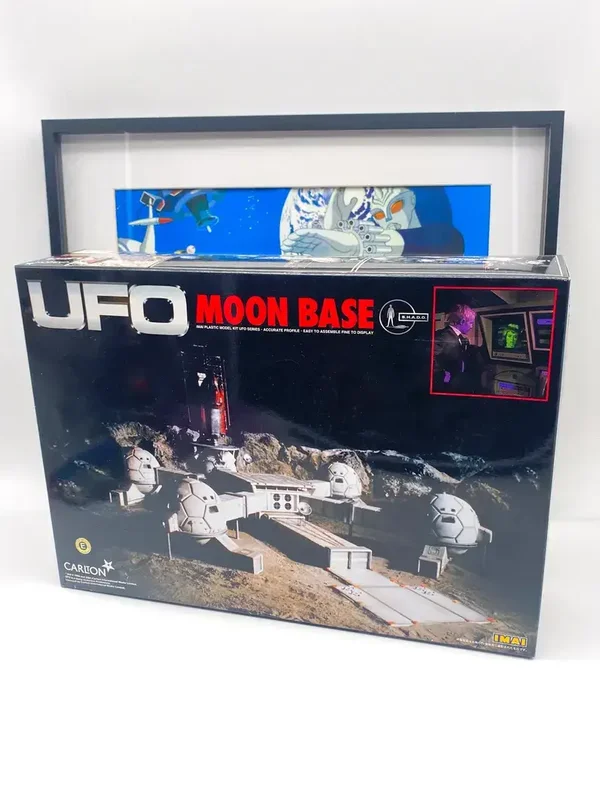 SEHR SELTENES FUNDSTÜCK - Komplette Mondbasis aus der Serie UFO