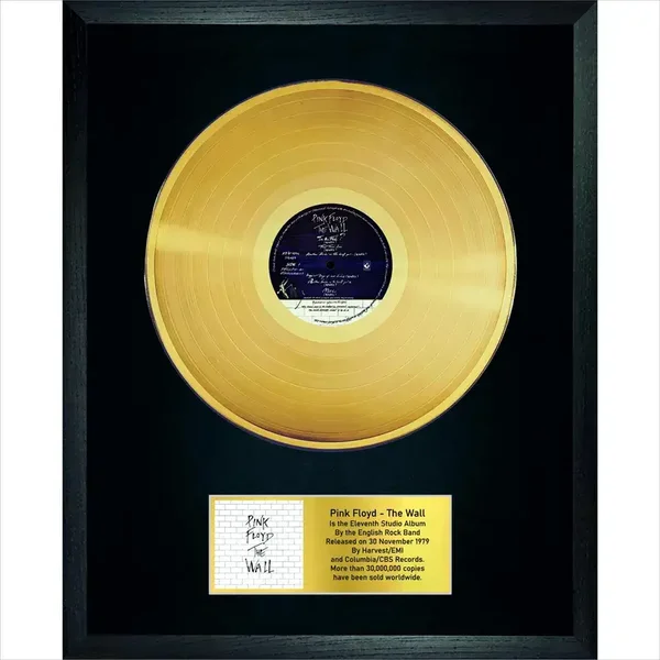 Pink Floyd – The Wall - Goldene LP Schallplatte