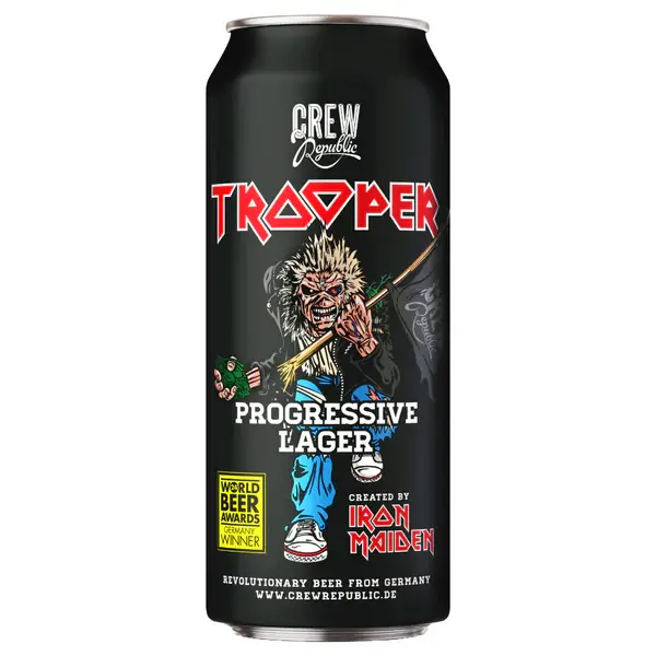 TROOPER BEER - RUN FOR YOUR LIVES WORLD TOUR EDITION (500ml)