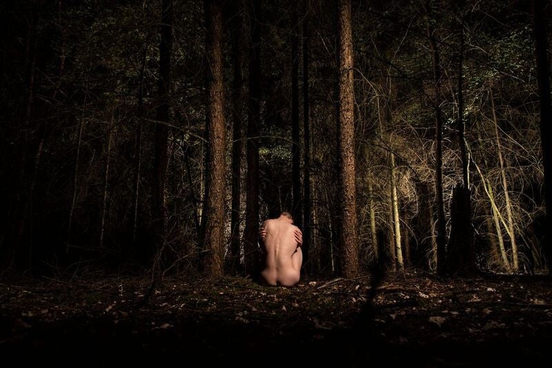 Kunstwerk 'Inundate' door Arjan Spannenburg. Overweldigd worden door emotie of prikkels.